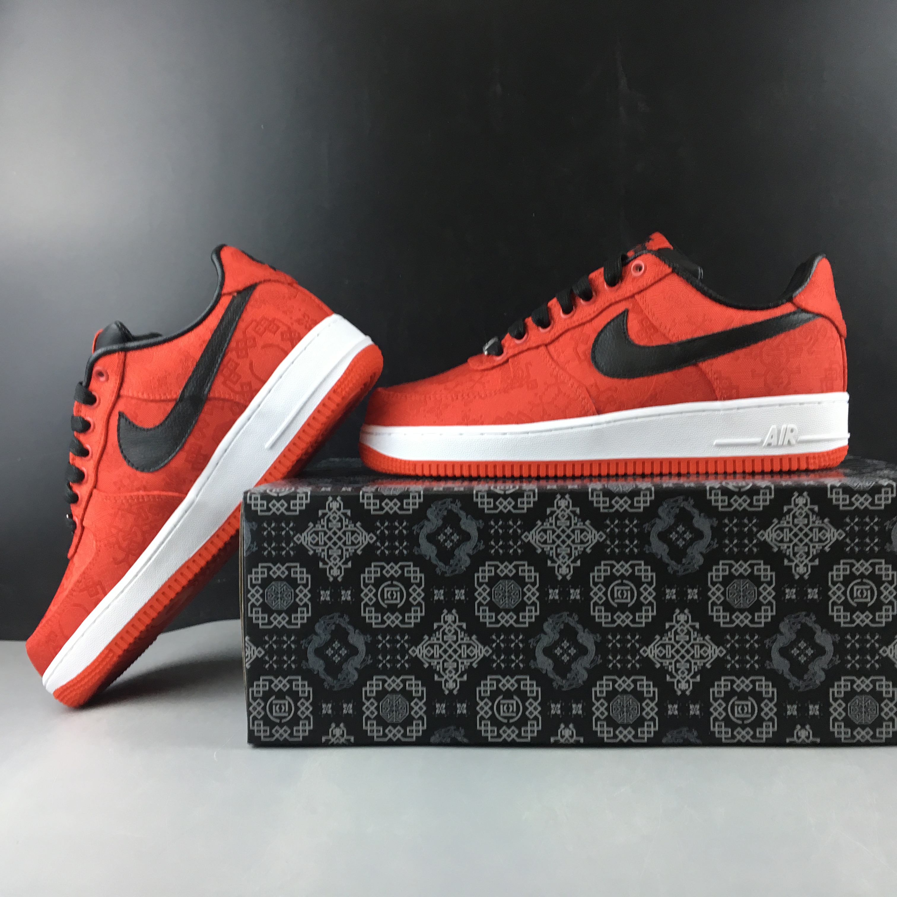 CLOT x NIKE AIR FORCE 1 AF1 WORLD 358701-601